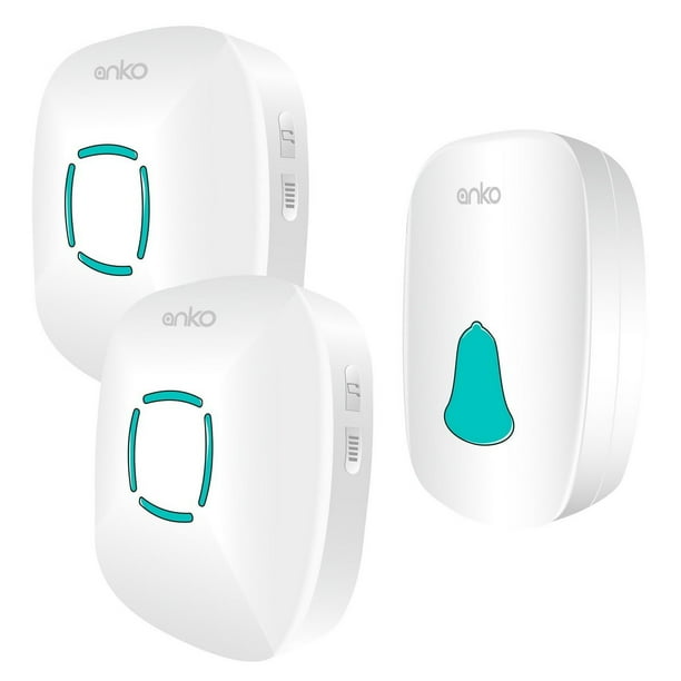 Wireless Doorbell, Anko Reaches 1000 Feet Distance Portable Operating