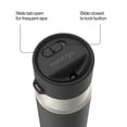 thumbnail image 4 of Contigo Water Bottle, 18 Oz, Stainless Steel, Vacuum Insulated Leakproof, AutoSeal Lid, Licorice, 4 of 8