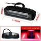 thumbnail image 2 of 6X 4 Pulgadas 30W LíNea Rojo LED Carretilla Elevadora Coche Lámpara de Advertencia Luz de Trabajo de Seguridad Bar Almacén Luz de áRea de Peligro, 10-80V Impermeable (1 Piezas), 2 of 5
