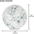 thumbnail image 4 of Dreamtimes 60" Leaf Round Tablecloth, Waterproof Tablecloth Stain Resistant and Wrinkle Decorative Patio Table Cloths for Kitchen Dinning Room Party Home Garden Picnic, 4 of 7