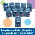 thumbnail image 2 of Learning Resources Primary Calculator - Basic Solar and Battery Powered Calculators, 2 of 6