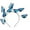 Blue_003, variant on XASZHN Fairy Tale Wedding Flower Headband Bridal Forest Fairy Hairband Blue_003 One Size
