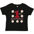 thumbnail image 3 of Inktastic First Birthday Baseball Boys Baby T-Shirt, 3 of 5