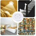 thumbnail image 5 of luces LED inalámbricas con control remoto para debajo del gabinete, regulables para cocina, armario y dormitorio (luz blanca, sin batería)., 5 of 5