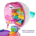 thumbnail image 6 of Polly Pocket Spin 'n Surprise Compact Playset with 2 Micro Dolls & 25 Accessories, Waterpark Theme, 6 of 8