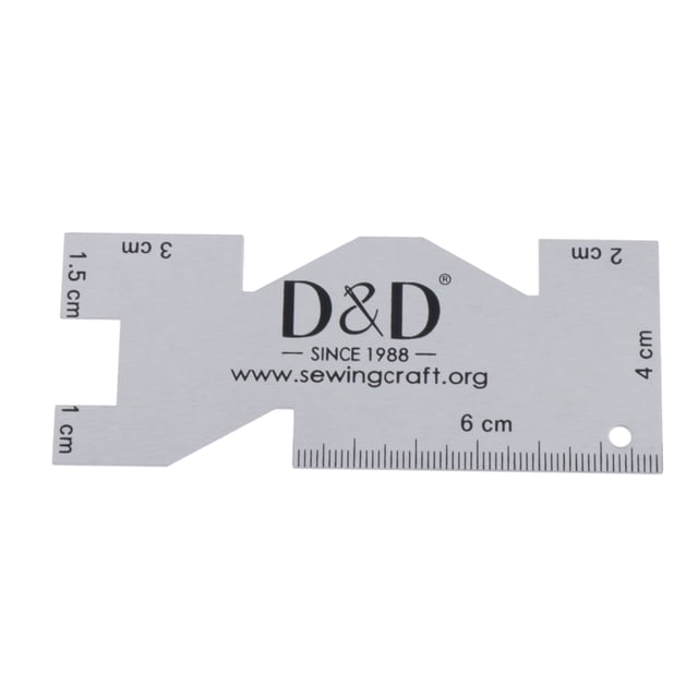 Regla de Costura Multifuncional Sunnimix 10 x 4 cm