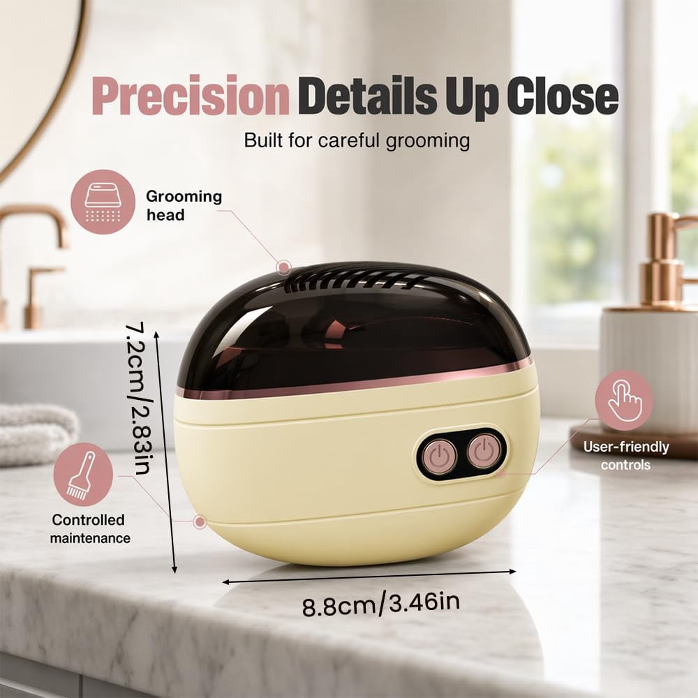 Madrid Wind Electric Nail Clipper, 2-in-1 Smart Electric Nail Clipper & Polisher – Anti-Pinch Safety & LED Light