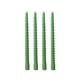 thumbnail image 2 of Fiudx Juego de Velas Largas Verdes, Elegante Decoración para Bodas y Fiestas, Iluminación Multiusos para El Hogar, Navidad o Ceremonias, Paquete de 4, Tamaño 2 X 2 X 25 Cm, Sin Aroma., 2 of 6