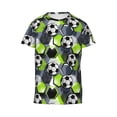 thumbnail image 4 of Wukai Football Youth Unisex Short Sleeve T-Shirt for Boys, Girls, Teens, and Kids-Medium, 4 of 7
