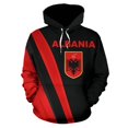 thumbnail image 4 of Sudadera con capucha con estampado 3D de la bandera de Albania para hombre, sudadera con capucha y chándal, ropa deportiva para hombre, 4 of 5