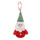 thumbnail image 1 of Gibobby Uds. Colgante de Navidad muñeco de sin rostro colgante de árbol de Navidad muñeco escena de Navidad accesorios decoración(C), 1 of 5