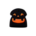 thumbnail image 2 of 22IN Halloween Pumpkin Knit Hat, Jack‑O‑Lantern Skull Cap, Warm Fall Winter Costume Accessory for Men Women Halloween Party &Daily Wear,N, 2 of 6
