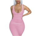 thumbnail image 2 of Gspmoly Robes pour Femmes Grande Taille, Robe Débardeur Aguichant pour Femmes Col en V Sans Manches Côtelée Robe de Soirée Boîte de Nuit Robes de Cocktail pour Femmes Offres, 2 of 7