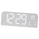 thumbnail image 4 of Reloj digital LED de escritorio, minimalista, elegante, para decoración de mesa, día de la semana. Gris, 4 of 9