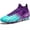 Purple - Long Studs, variant on Yiomxhi High-Top Soccer Cleats for Men Adult Younth Lightweight Football Shoes with Ankle Support, Breathable Outdoor Turf Cleats for Training and Matches, Long Studs and Short Studs