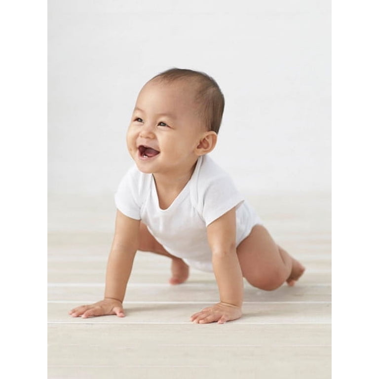 Gerber Baby Short-Sleeve Onesies Bodysuit 8-Pack photo 4