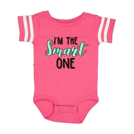 

Inktastic I m The Smart One Gift Baby Boy or Baby Girl Bodysuit