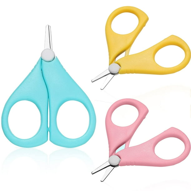3 Piece Baby Nail Safety Scissors Toddler Nail Clipper Baby Nail kit Baby Round Tip Scissors Nail Baby Safety Manicure Nail Cutter Infant Nail Clippers for Baby Nail Care 3 Piece Baby Nail Safety Scissors Toddler Nail Clipper Baby Nail kit Baby Round Tip Scissors Nail Baby Safety Manicure Nail Cutter Infant Nail Clippers for Baby Nail Care