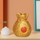 thumbnail image 3 of Florero decorativo Perfecl de resina estilo chino Oro, 3 of 5