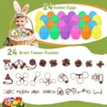 thumbnail image 4 of 24pack Easter eggs with brain teaser puzzlesfun Easter gifts & games for teens, adults & kids, 4 of 7