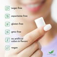 thumbnail image 4 of Evergreen Sweets Chewing gum -100 Pieces Jar - Natural Spearmint Gum Made with Xylitol and Stevia - Sugar-Free, Aspartame Free and Vegan, 4 of 5
