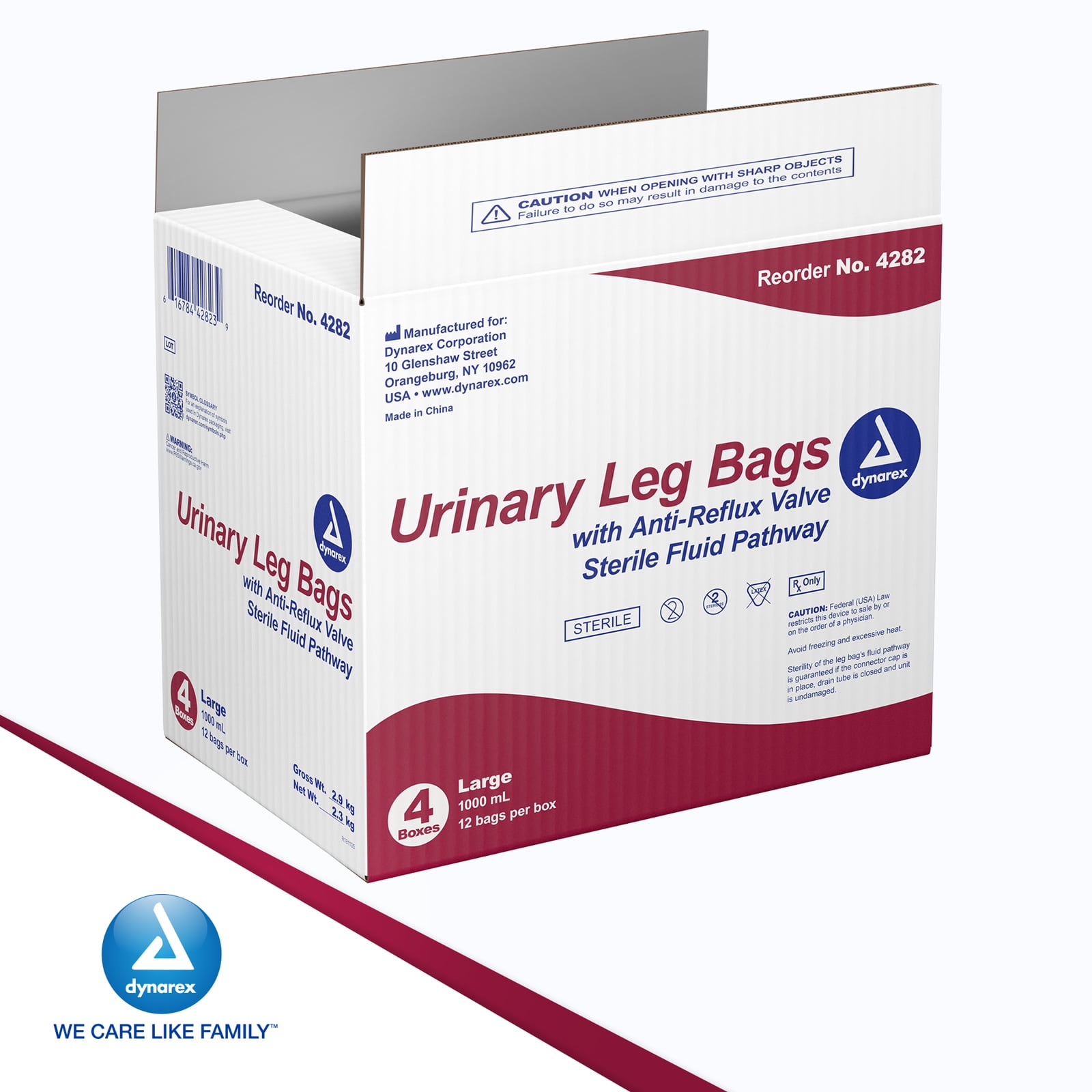 Reusable Latex Urinary Leg Bag, 18 oz Capacity - DDP Medical Supply