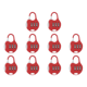 thumbnail image 1 of Cerradura Contraseña Combinación 3 Dígitos Antirrobo Mochila () Rojo, 1 of 2