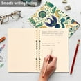 thumbnail image 4 of FORMRS 1-Subject Spiral Notebook 8" x 5" College Ruled 60 Refillable Sheet A5 Hard Cover, 2 Pack, Green Animals Pattern, 4 of 7