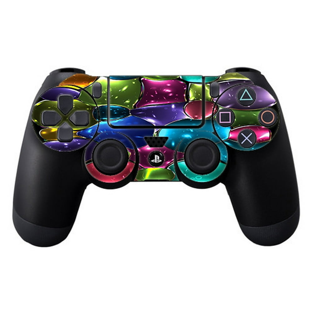 Skins Decals For Ps4 Playstation 4 Controller / Stained Glass Bubbles