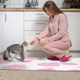 thumbnail image 4 of Kitchen Rugs and Mats Non Skid Washable Spring Floral Dalia Summer Kitchen Mat and Rug Set,Floor Cushion Absorbent Rug,Rubber Backed Area Rugs for Kitchen Laundry, 4 of 7