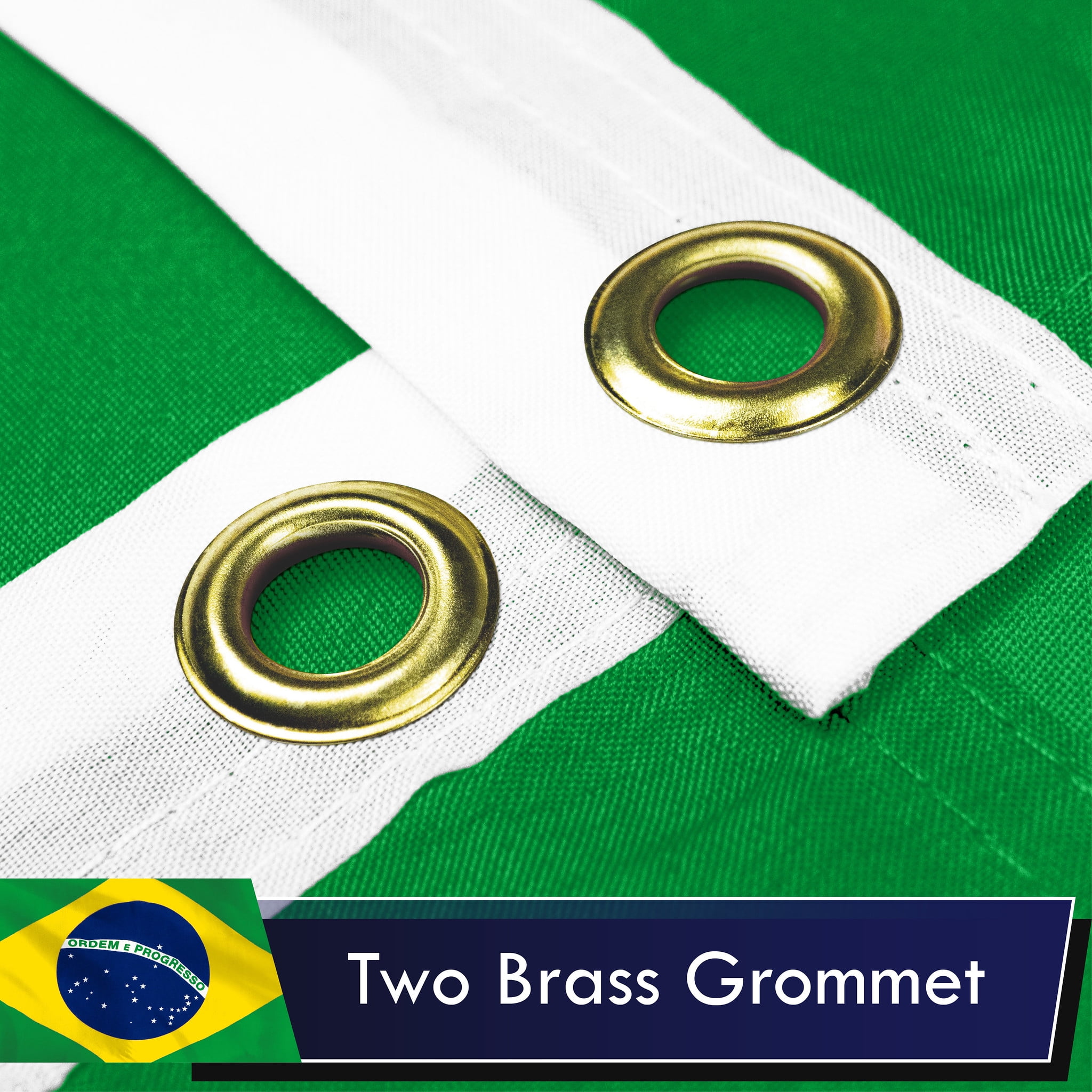 Brazil Brazilian Flag 3x5 FT Printed 150D Polyester By G128