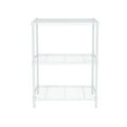 thumbnail image 3 of Hyper Tough 3-Tier Multipurpose Wire Shelving Rack, White Color, 750lbs Load Capacity, 3 of 9