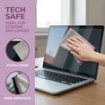 thumbnail image 5 of Unique Bargains 3pcs Kitchen Absorbent Microfiber Cleaning Towels Purple Grey 10" x 10", 5 of 8