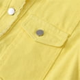 thumbnail image 5 of Admvng Women's Denim Sleeveless Vest Button Down Multi Pocket Cropped Casual Layering Jean Jacket, 5 of 8
