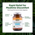 thumbnail image 4 of Flora - Immediate Support Digestive Enzymes - Supports Lactose Digestion, Bloating, Heartburn & Gas - Contains 7 Enzymes - Gluten-Free - 60 Vegetarian Capsules, 4 of 7