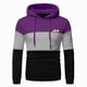 thumbnail image 4 of Sudadera con capucha de lana de tres colores para hombres y mujeres, Sudadera con capucha informal de manga larga, Sudadera con cuello redondo, jersey de camisa inferior, 4 of 5