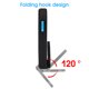 thumbnail image 5 of Linterna LED SMD ABS, luz de trabajo plegable con gancho para colgar, soporte ajustable, lámparas recargables por USB, herramienta de iluminación para montar Inevent OD003610-00B, 5 of 7