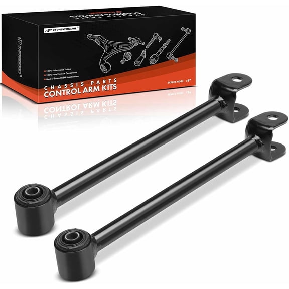 A-Premium 2 x Rear Forward Lower Control Arms, with Bushing, Compatible with Toyota Highlander 2004-2007 & Lexus RX330 2004-2006, RX350 2007-2009, RX400h 2006-2008, AWD