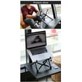 thumbnail image 4 of Folding Portable Adjustable Laptop Stand Notebook Holder Bracket, 4 of 8