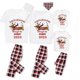 thumbnail image 1 of Pijamas familiares a juego de Navidad, conjunto de Pijamas cortos de Dachshund a través de la Blancanieves, 2023, 1 of 3