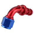 thumbnail image 4 of AN10 Recto 45 90 180 Grados Push On Twist Lock Aceite Gas Combustible Línea Manguera Extremo Macho 90 Recto AN10 Aceite, 4 of 8