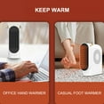 thumbnail image 7 of XDDST Electric Space Heater Efficient Intelligent Constant Temperature Mini Heater Portable Heater Fan for Indoor Use, 7 of 7