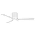thumbnail image 2 of 52" Minka Aire Roto Flat White LED Hugger Ceiling Fan with Remote, 2 of 2