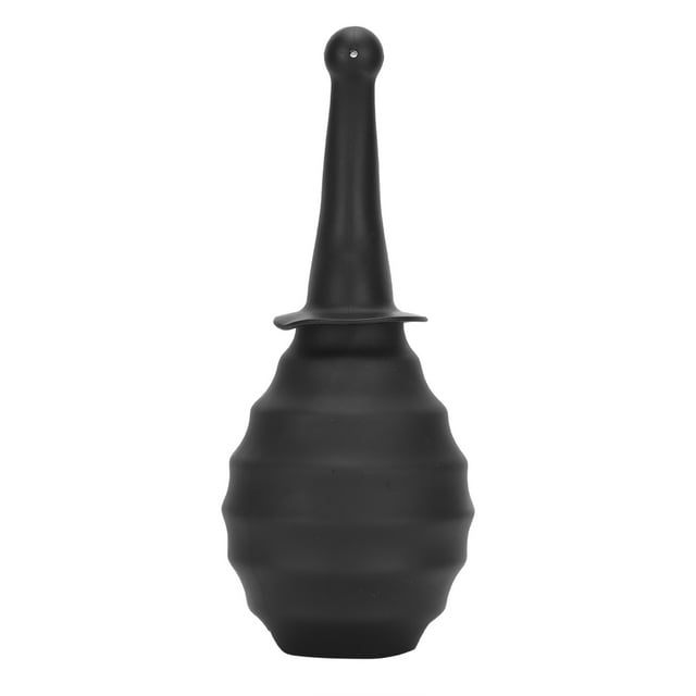 Limpiador de enema vaginal, Enema de ducha anal de silicona Limpiador anal Bombilla de enema de ducha anal Grado profesional