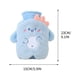 thumbnail image 2 of Calentador portátil manta de agua termo resistente, bolsa inyectable de agua suave, diseño adorable, impermeable, fácil de usar, para mano, ideal para dormitorios, oficinas, camping, metal, 2 of 7