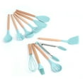 thumbnail image 4 of 12Pcs Cookware Kit with Storage Container Silicone Non-Stick Heat Resistant Kitchen Utensils, 4 of 5
