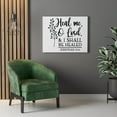 thumbnail image 3 of Scripture Walls  Shall Be Healed Jeremiah 17:14 Bible Verse Canvas Christian Wall Art Ready to Hang Unframed, 3 of 12