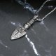 thumbnail image 1 of Mens Vintage Nordic Viking Valknut Pendant 316L Stainless Steel Viking Compass Necklace Pendant Biker Punk Jewelry Chain Gifts, 1 of 5