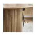 thumbnail image 6 of Unique Furniture Modern 71" Oval Dining Table in Natural Oak, 6 of 6