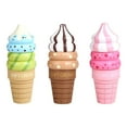 thumbnail image 3 of Tholdsy Creatividad con juguetes de helado de madera para juegos imaginativos, juguetes de helado magnéticos de madera, diversión creativa Juguetes Sabor a chocolate, 3 of 6